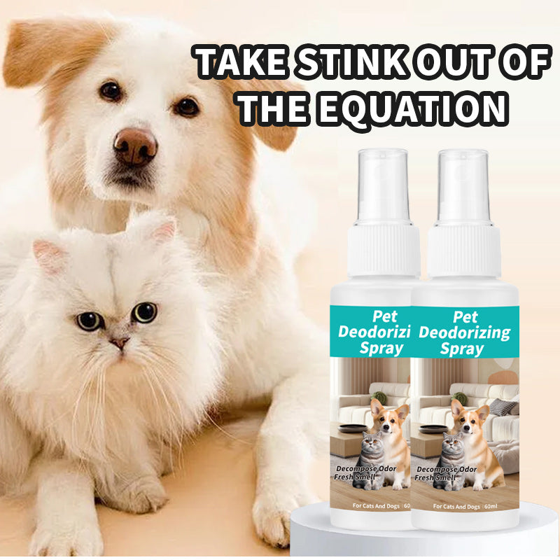 Pet Supplies: Deodorizing Spray for Cats and Dogs (60ml)
