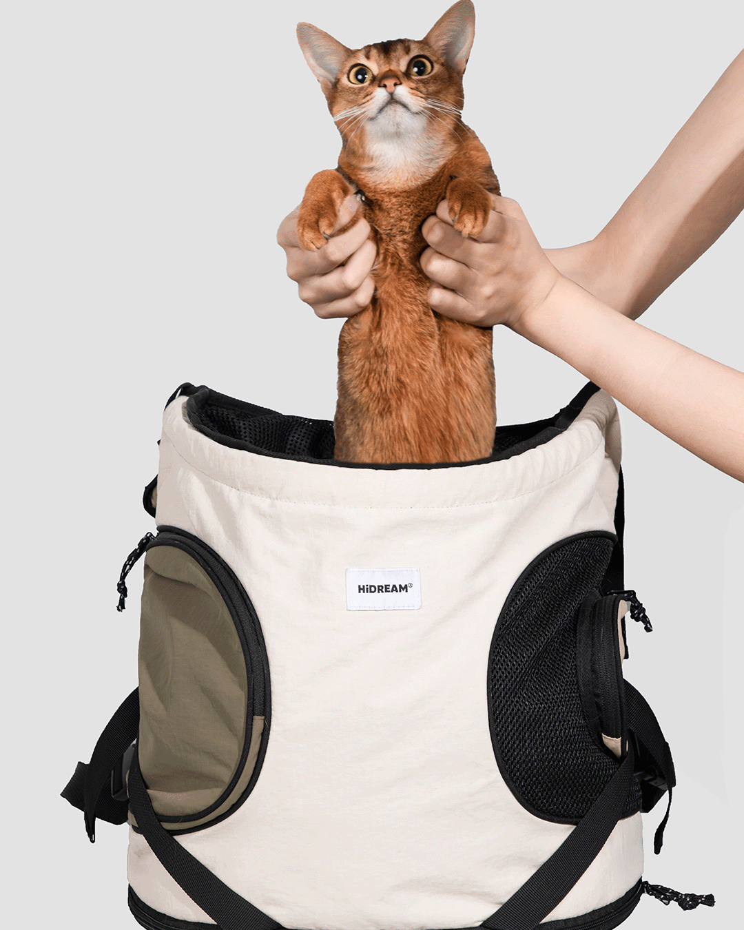 Sac de transport pour animaux HiDREAM face à l&