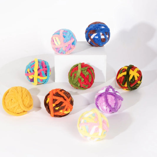 Cat Bell Ball Toys, 9-Pack