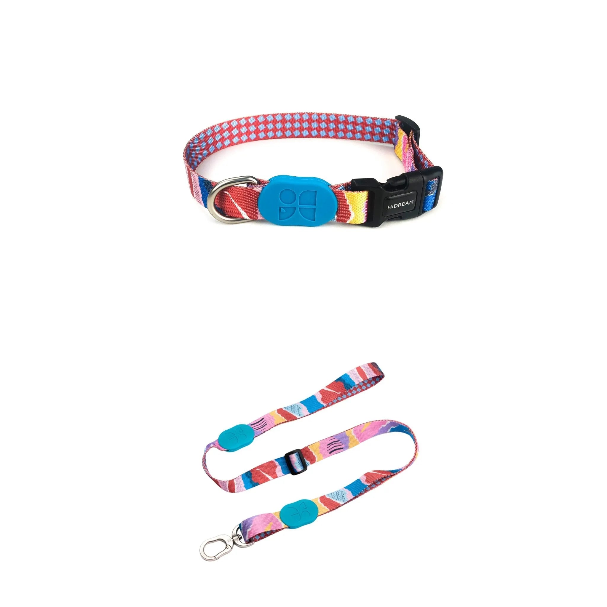 HiDREAM Colorful Series - Dog Colar Bundle Comfortable & Stylish Pet Collar - HiDREAM
