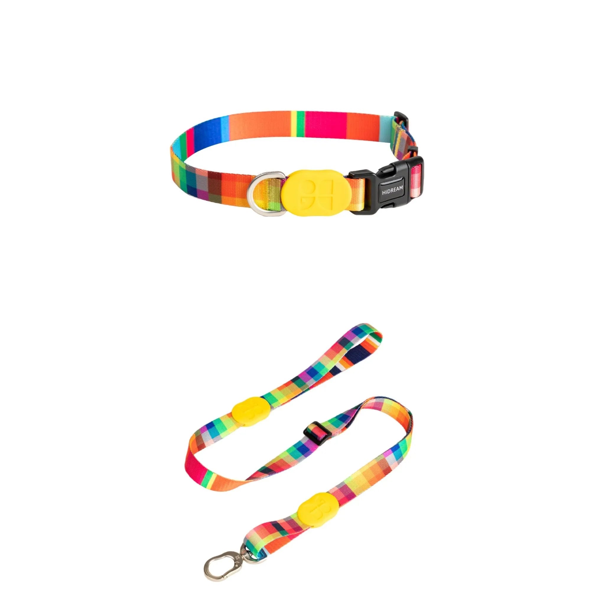 HiDREAM Colorful Series - Dog Colar Bundle Comfortable & Stylish Pet Collar - HiDREAM