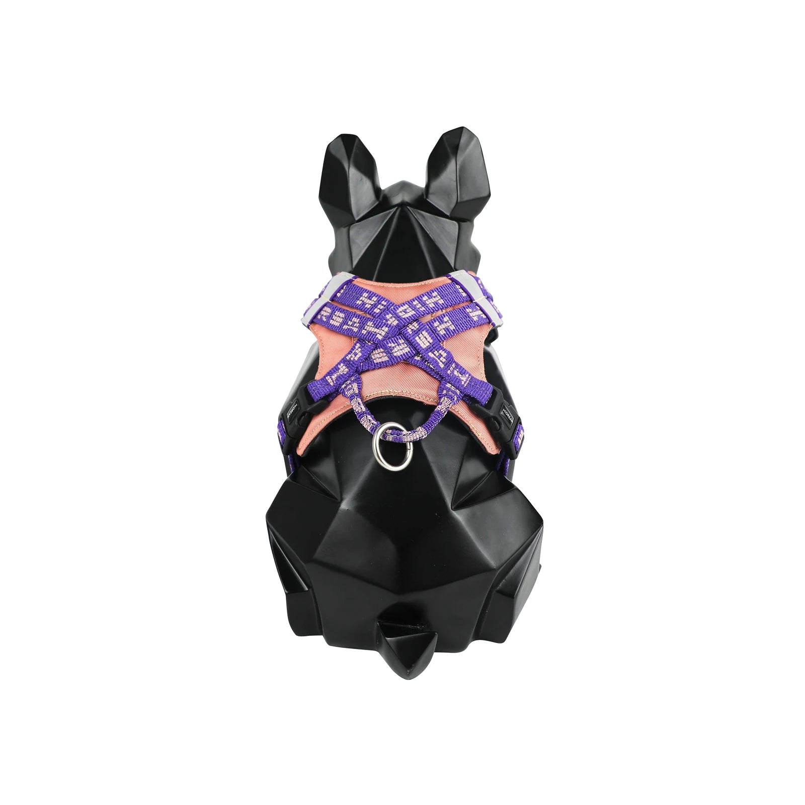 Larger taro Bobo Hug harness photo, displayed on a studio dog form