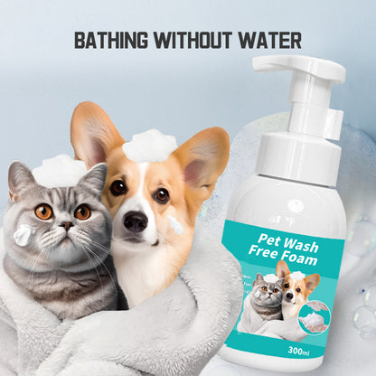 Pet Supplies: No-Rinse Bubble Bath for Cats and Dogs