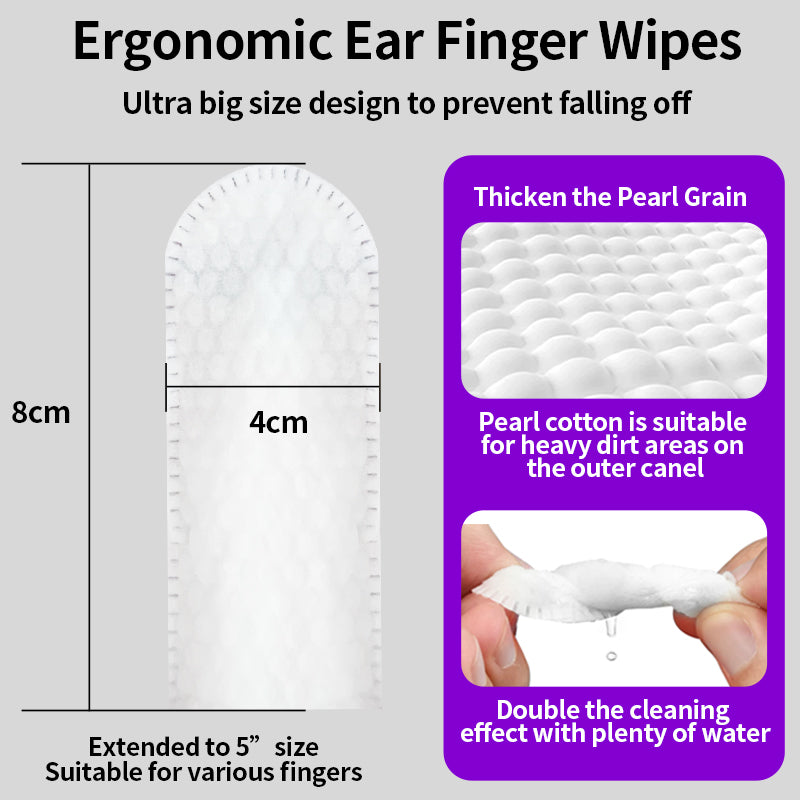 Pet Supplies: Ear-Cleaning Gloves for Cats and Dogs（20pcs）