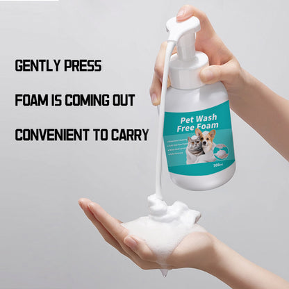 Pet Supplies: No-Rinse Bubble Bath for Cats and Dogs