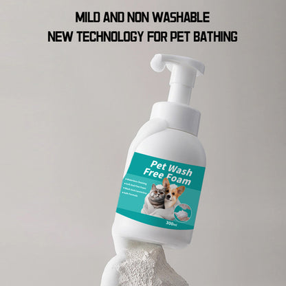 Pet Supplies: No-Rinse Bubble Bath for Cats and Dogs