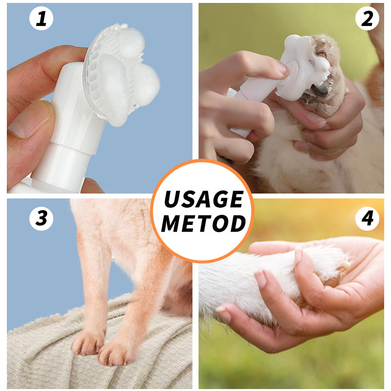 Pet Supplies: Paw Cleansing Foam for Cats and Dogs