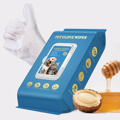 Pet Supplies: Cat and Dog Sanitizing Gloves