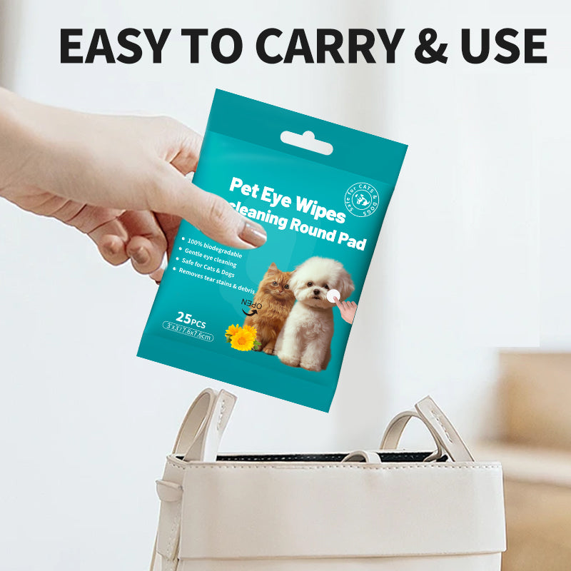 Pet Supplies: Eye Wipes for Cats and Dogs