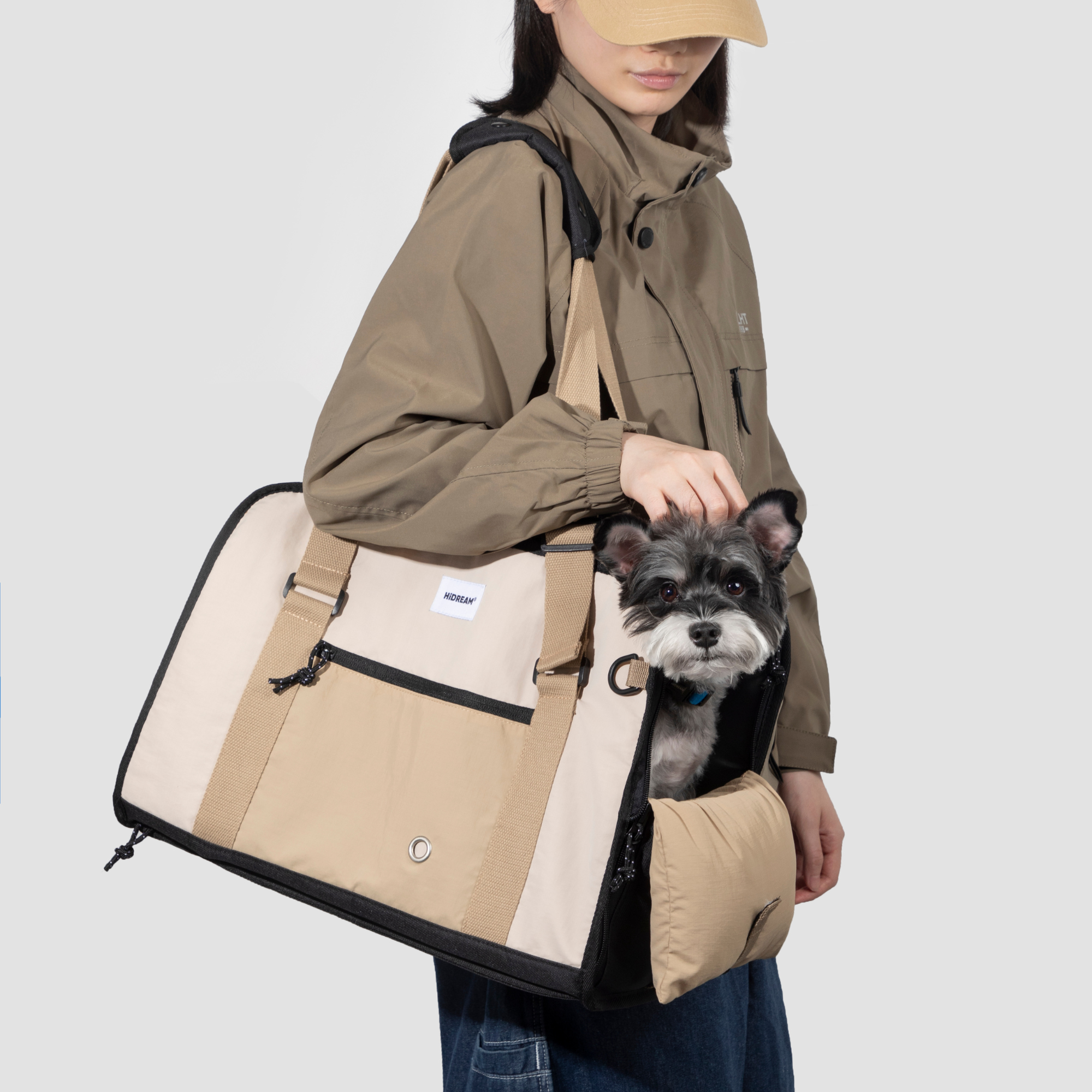 Semi-open Papoose Bag