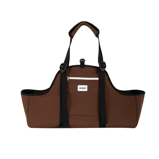 Baguette Shoulder Carrier in Walnut Brown