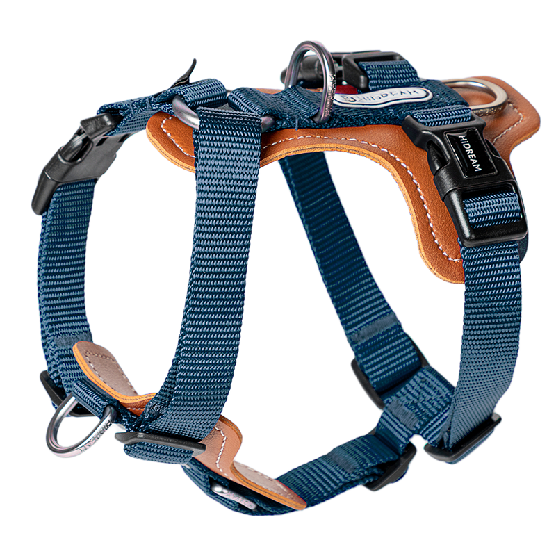Mountain Blue Bobo H-style dog harness