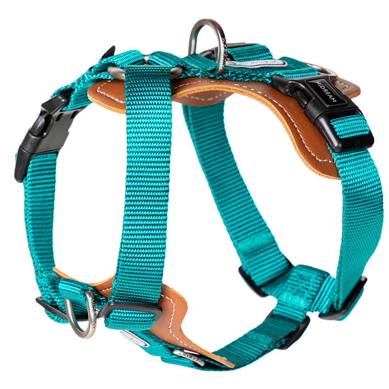 Aden Green Bobo H-style dog harness