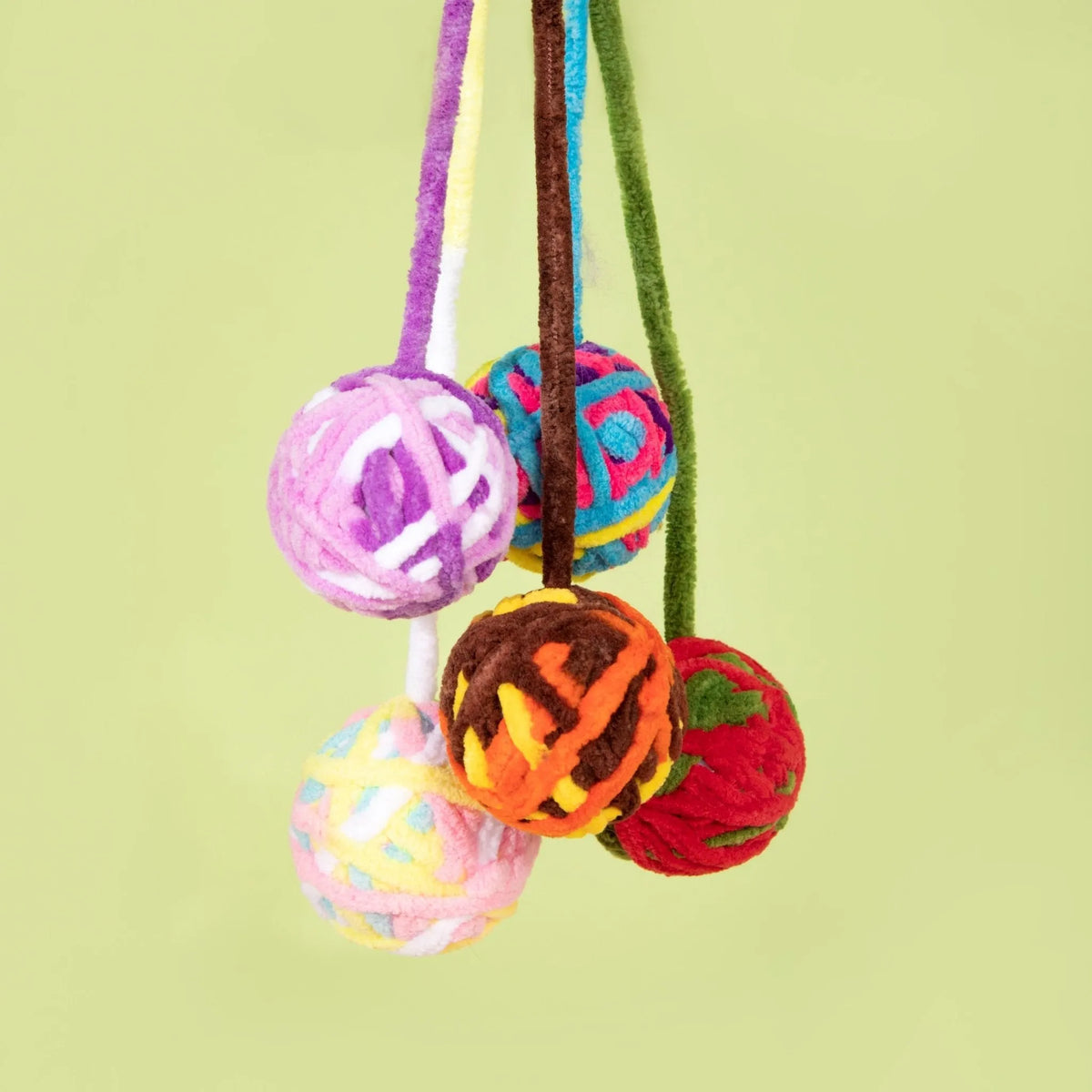 Cat Bell Ball Toys, 8-Pack