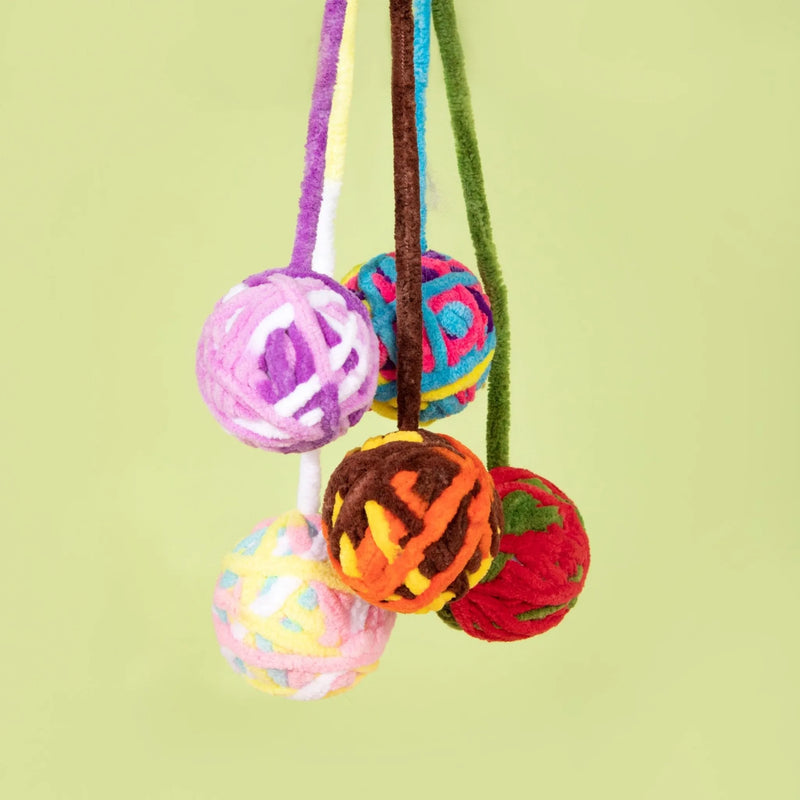 Cat Bell Ball Toys, 9-Pack