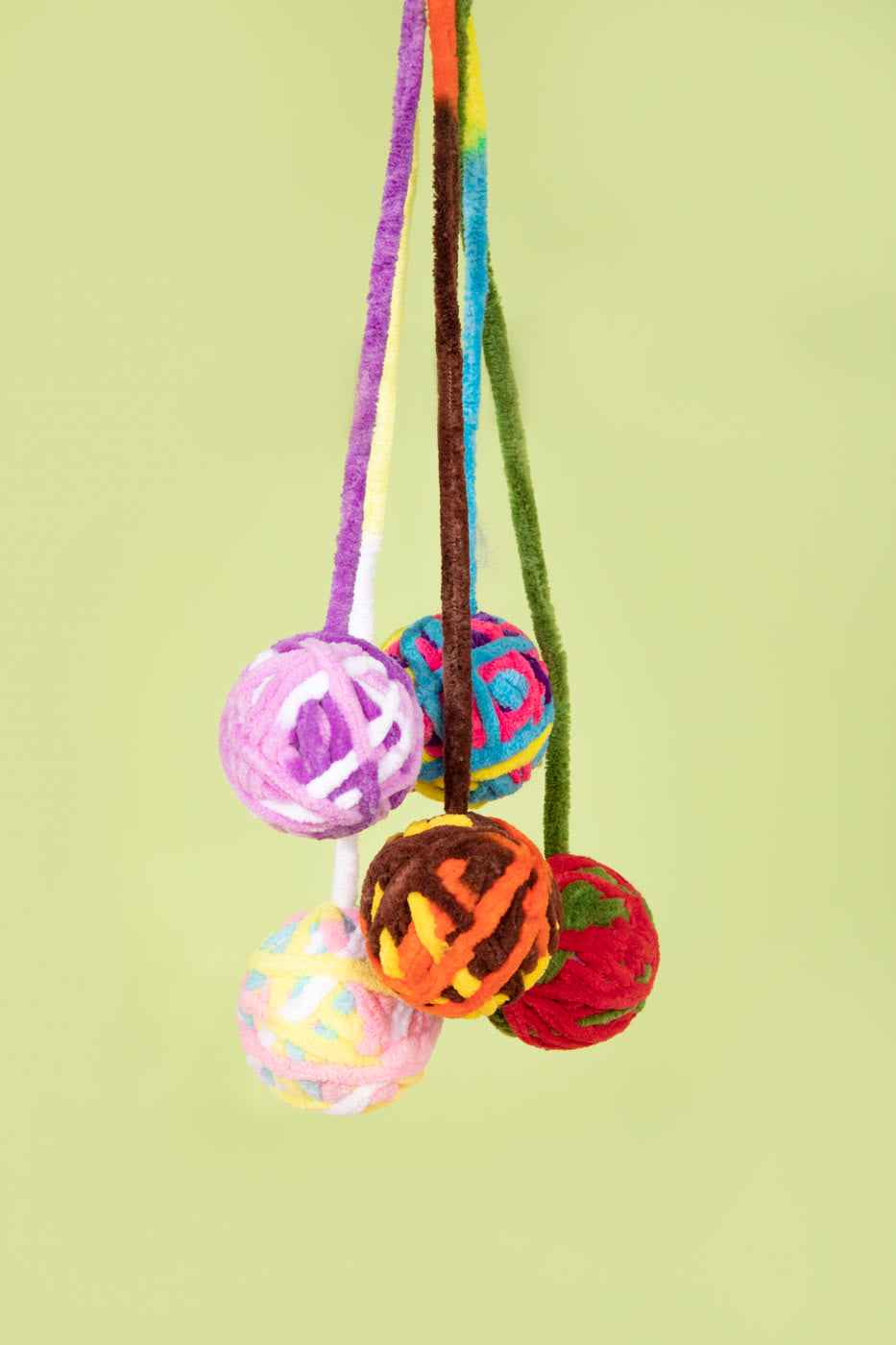 Hand-wound yarn