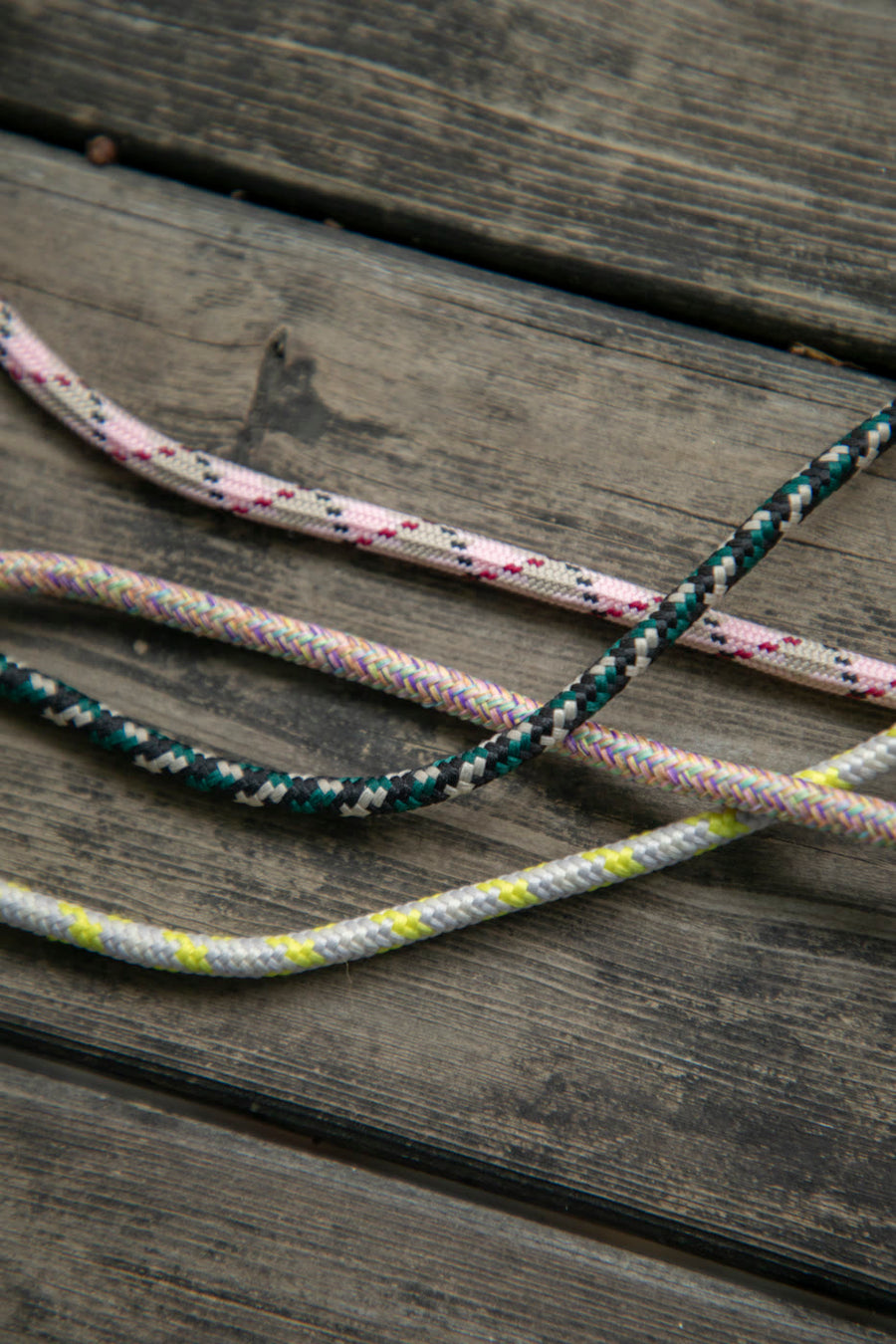 Two-tone braided rope
