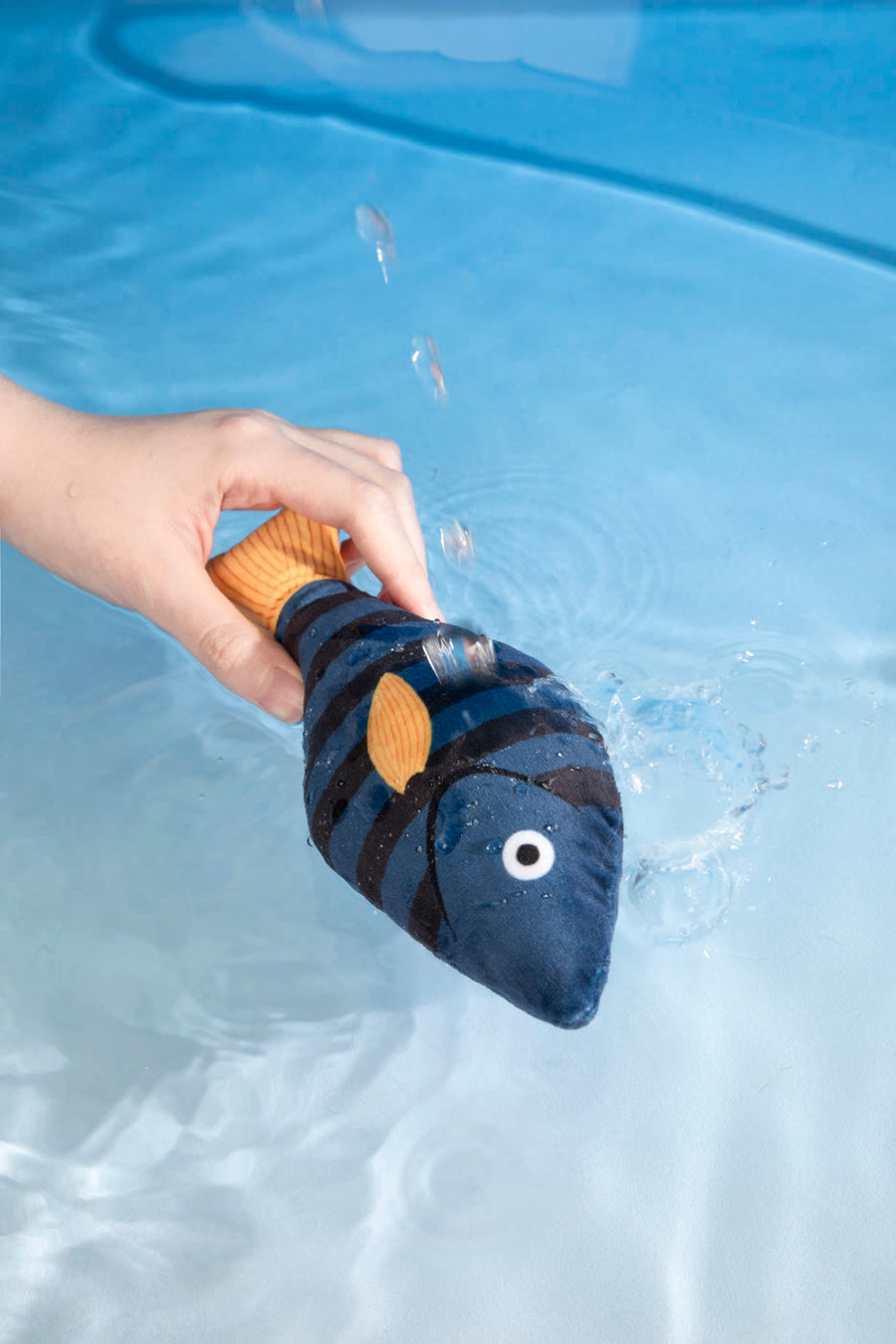 Rinse by hand