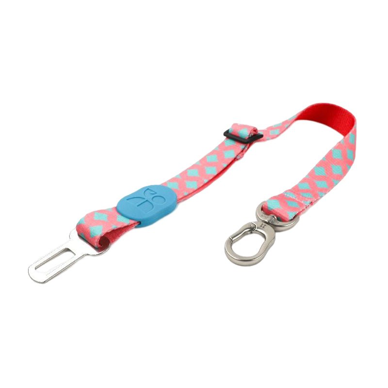 HiDREAM Colorful Series - Dog car Safety Belt Seat Belt Retractable Dog Car Harness - HiDREAM