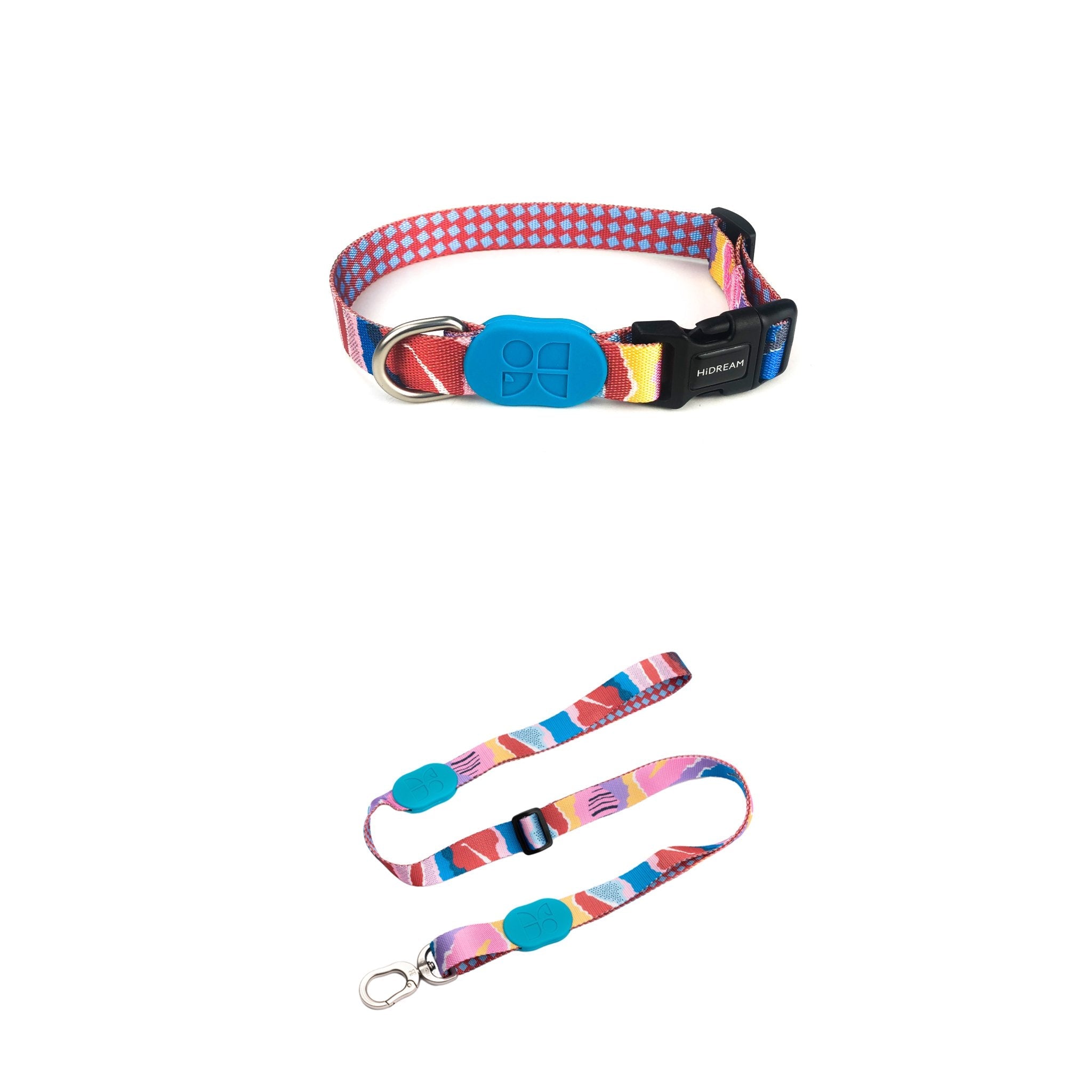 HiDREAM Colorful Series - Dog Colar Bundle Comfortable &amp; Stylish Pet Collar - HiDREAM