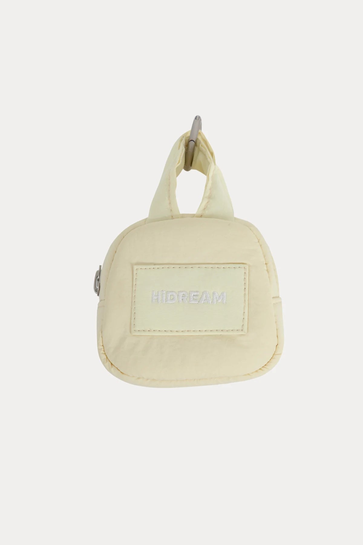 Butter Yellow waste bag holder shown by itself