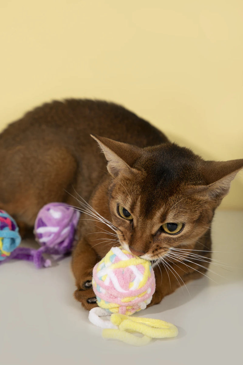 Cat Bell Ball Toys, 9-Pack