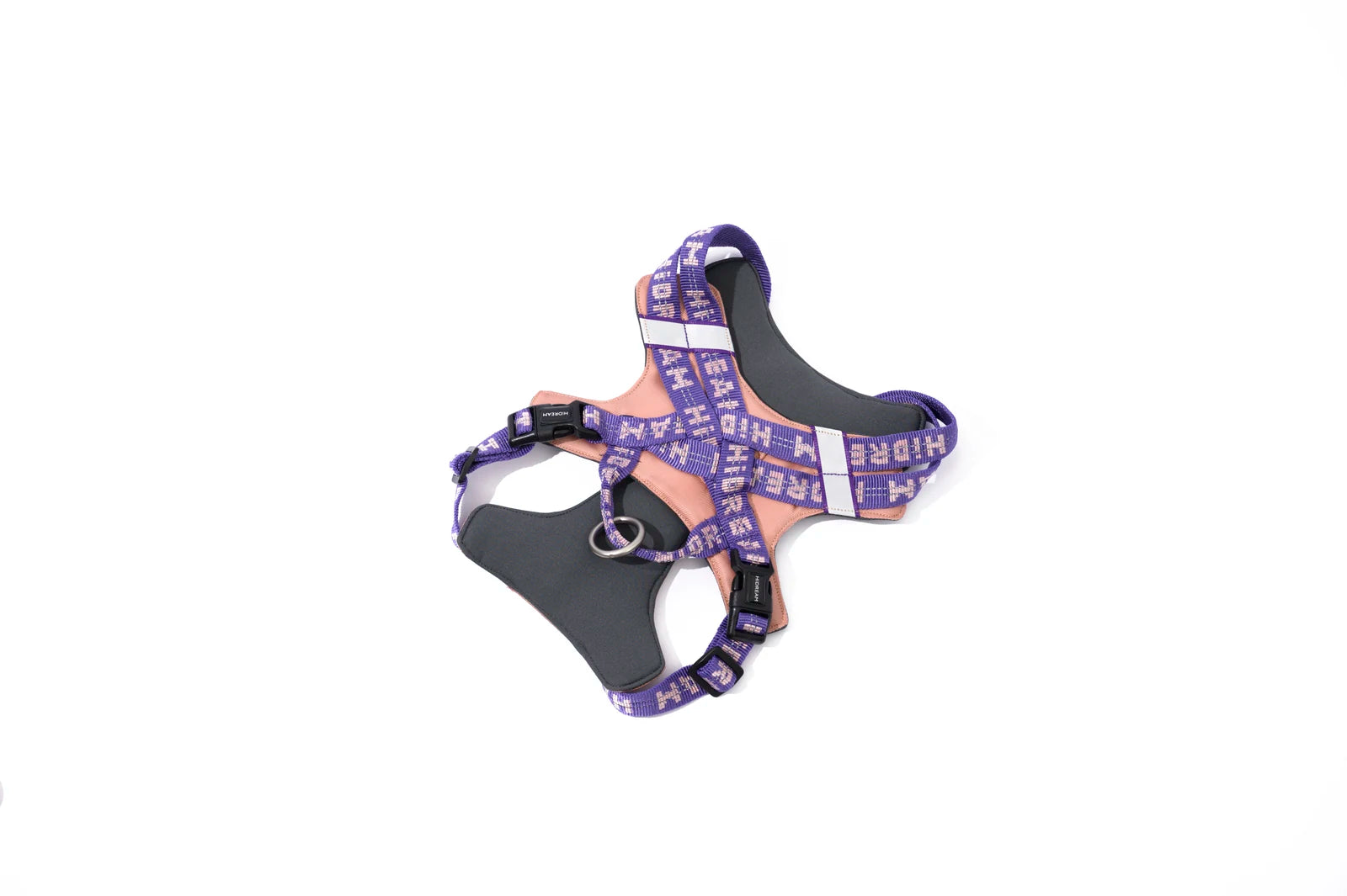 Taro Bobo harness laid flat, showing the complete harness without a leash or pouch